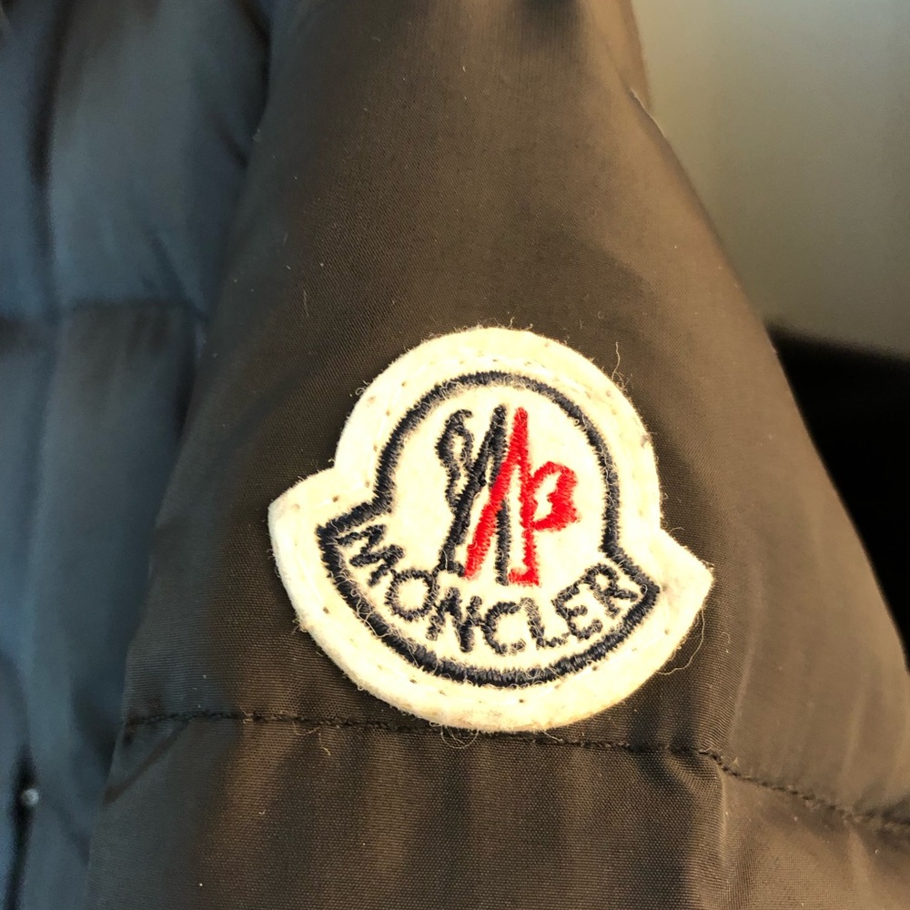Moncler Black Puffer Jacket